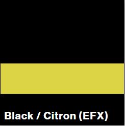 Black/Citron ColorHues EFX 1/8IN 2-Ply - Rowmark ColorHues EFX